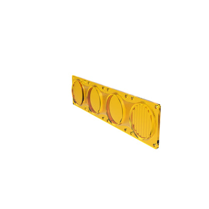 LED Light Bar Lens Flex Era Bar Combo Yellow KC Hilites-7