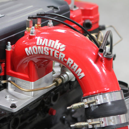 Monster-Ram Intake Elbow W/Boost Tube 03-07 Dodge 5.9L Banks Power-4