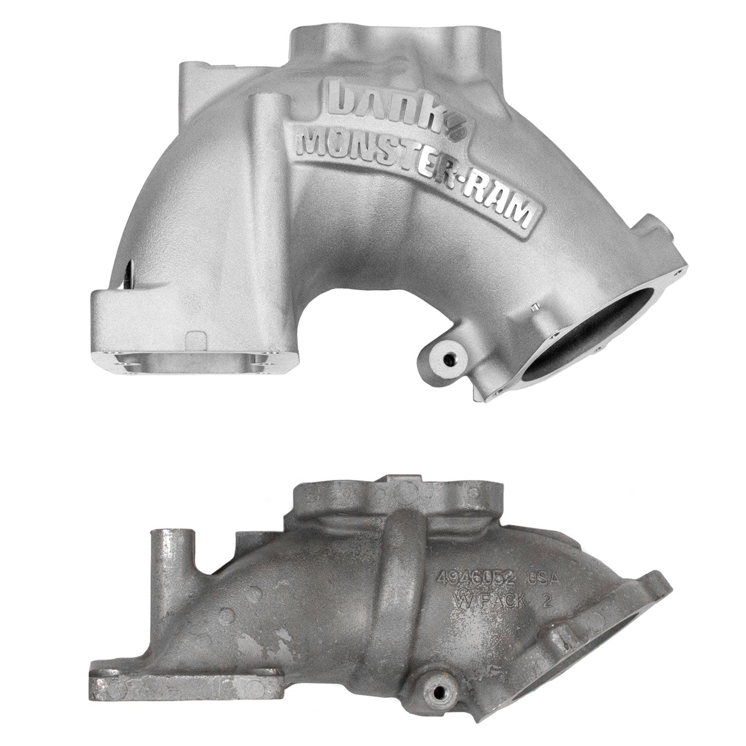 Monster-Ram Intake System for 07.5-12 Dodge Ram 2500/3500 6.7L Cummins Raw Banks Power-4