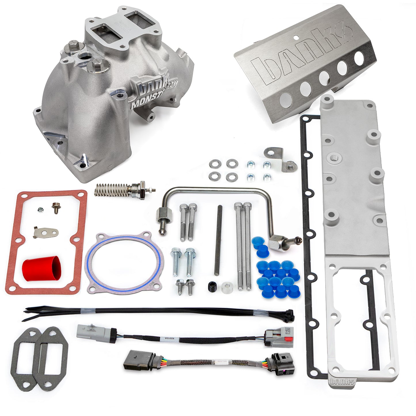 Monster-Ram Intake System for 19-24 Ram 2500/3500 6.7L Cummins Raw Banks Power-1