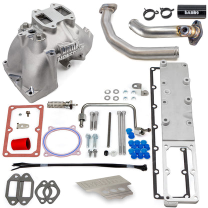 Monster-Ram Intake 19-24 RAM 3500-5500 Chassis Cab 6.7L Raw Banks Power-1