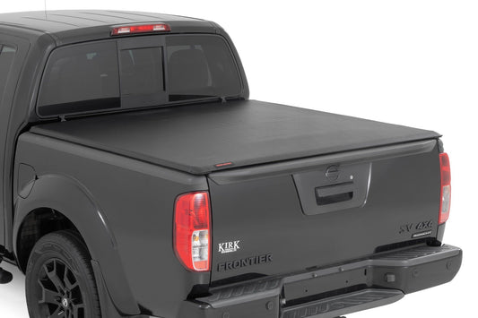 Soft Roll Up Bed Cover 5 Foot Bed Nissan Frontier 2WD/4WD (2005-2021) Rough Country
