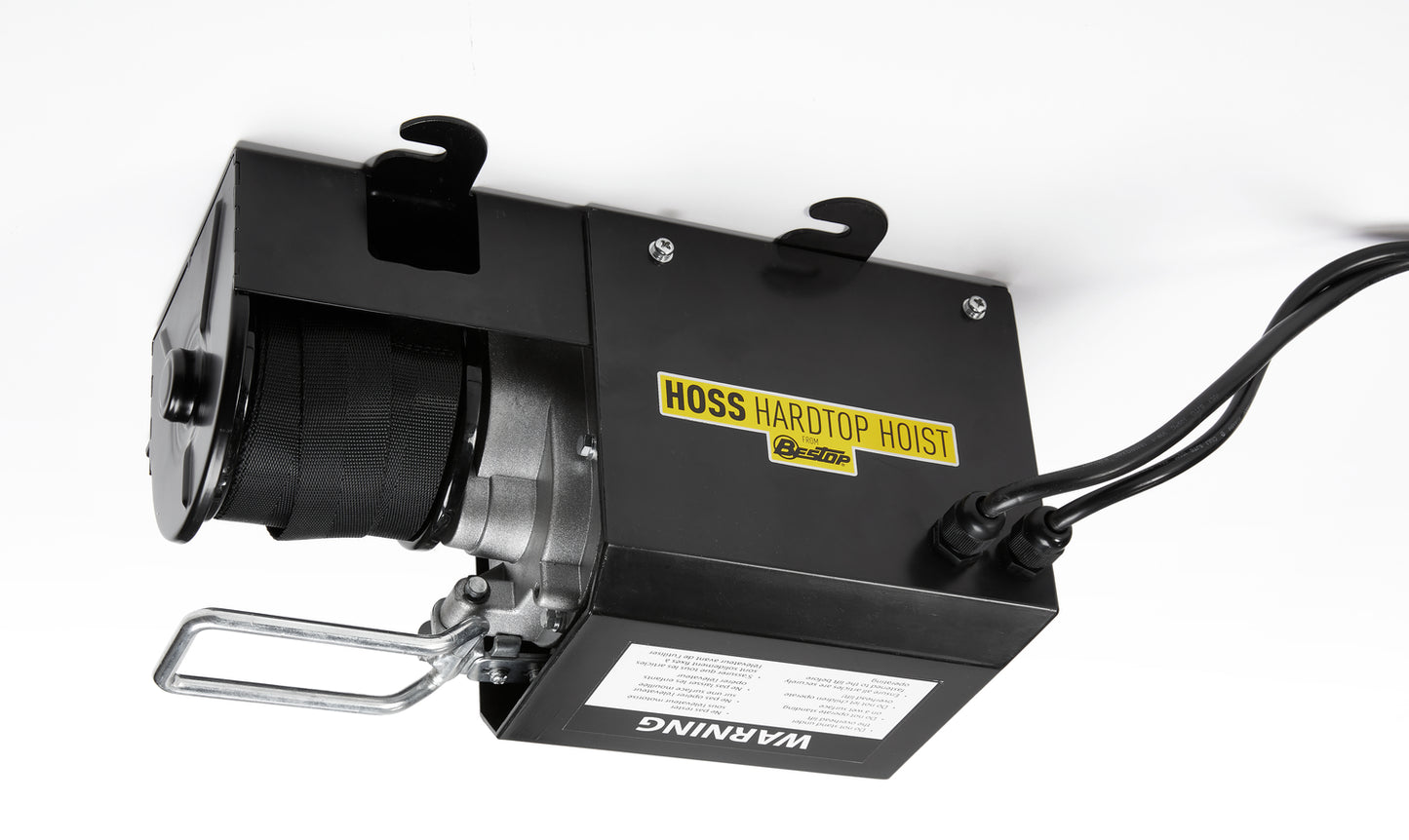HOSS Hardtop Hoist Jeep 2018-26 Wrangler JL Black Bestop
