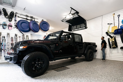 HOSS Hardtop Hoist Jeep 2018-26 Wrangler JL Black Bestop-2