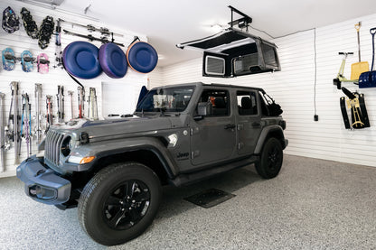 HOSS Hardtop Hoist Jeep 2018-26 Wrangler JL Black Bestop-4