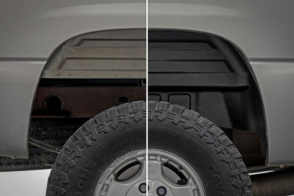 Rear Wheel Well Liners Silverado/Sierra 1500 2WD/4WD (99-06 & Classic) Rough Country-1