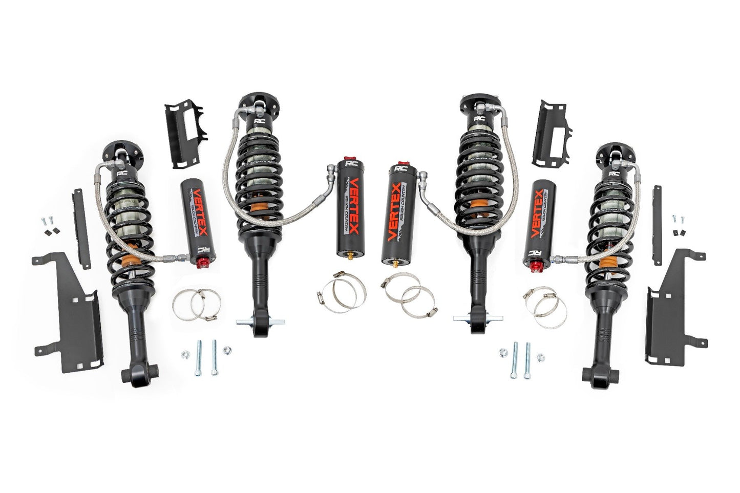 Vertex Adjustable Suspension Lift Kit | 0-2" | Ford Bronco 4WD (2021-2024) Rough Country