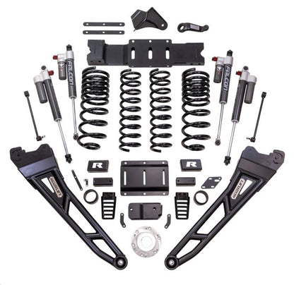 6 Inch MAX3.3 Suspension System 2019-2024 Ram 2500 W/ Falcon 3.3 Shocks And Radius Arms Standard Output Diesel Motor ReadyLIFT