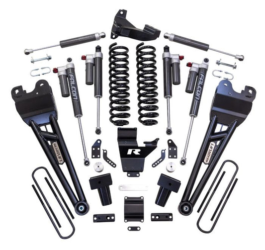 4 Inch Coil Spring Suspension System With Falcon MAX3.3 Shocks And Radius Arms 2023-2025 Ford Super Duty F-250/F-350 4WD ReadyLIFT
