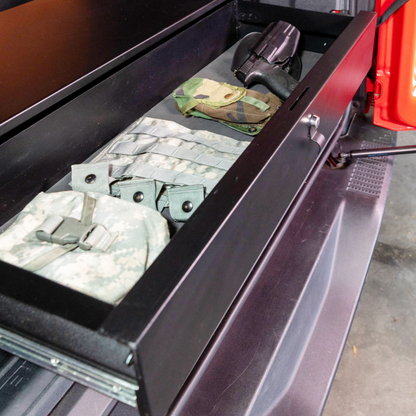 Cargo Drawer for 18-25 Wrangler JL 4-door and 2021-2025 Bronco 4-door Combo Lock Products Tuffy Security-4