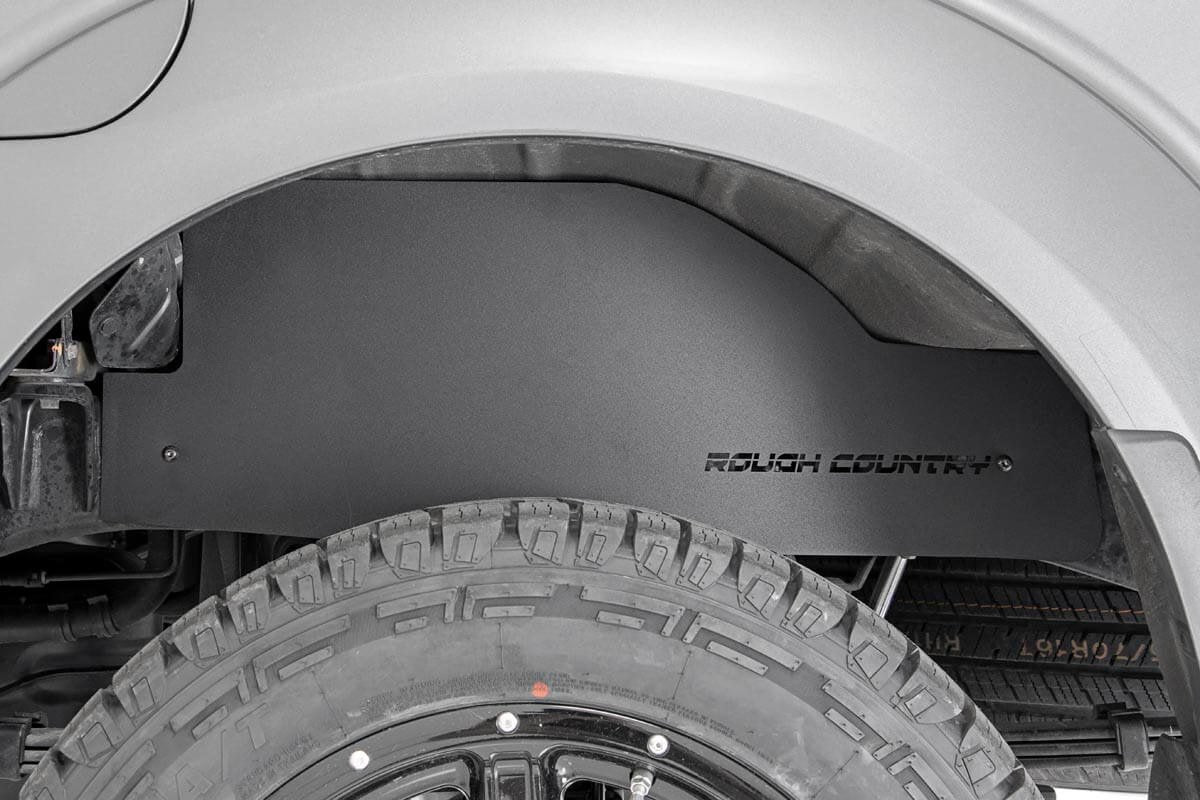 Rough Country Nissan Frontier Steel Rear Wheel Well Liners 05-19 Crew Cab Rough Country