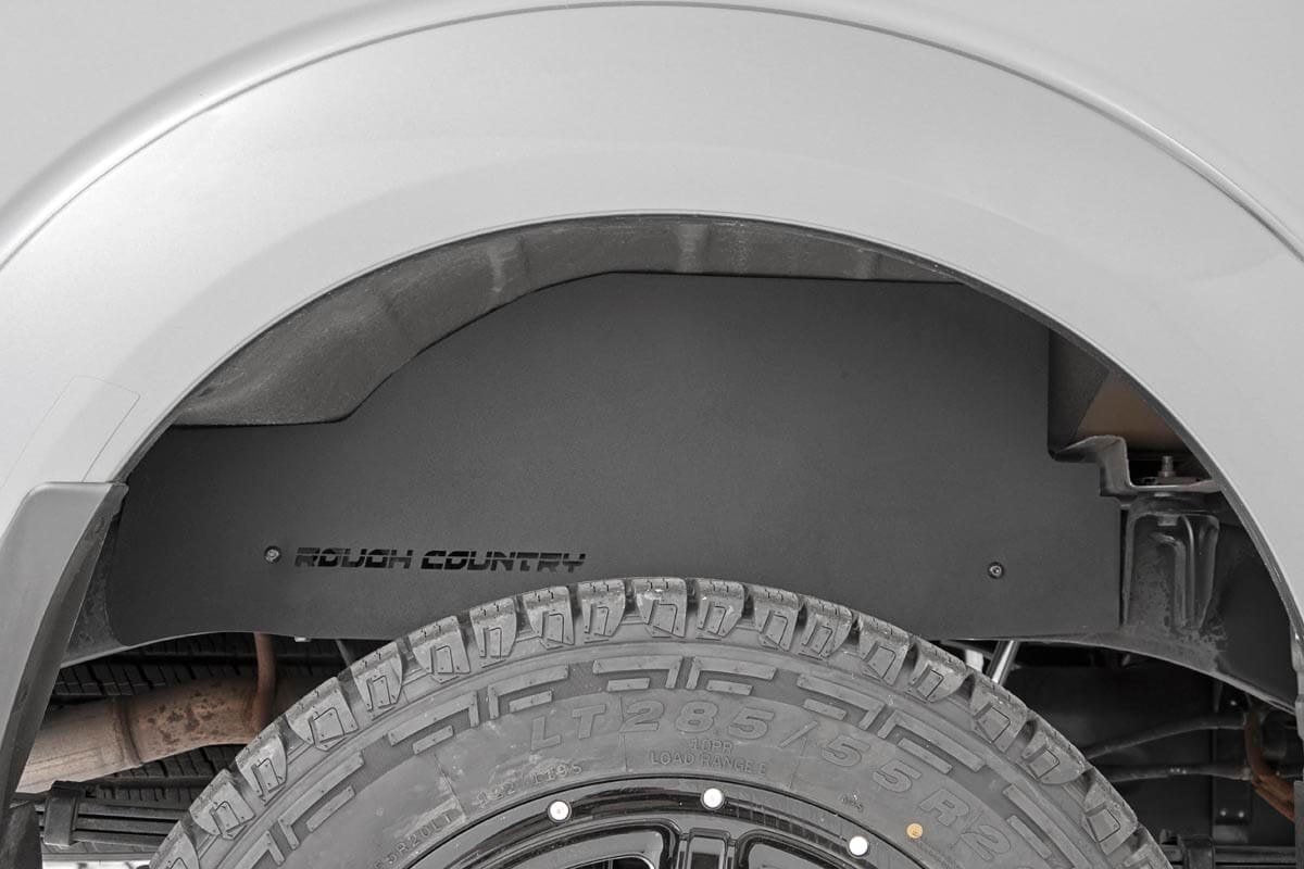 Nissan Frontier Steel Rear Wheel Well Liners 05-19 Crew Cab Rough Country-2