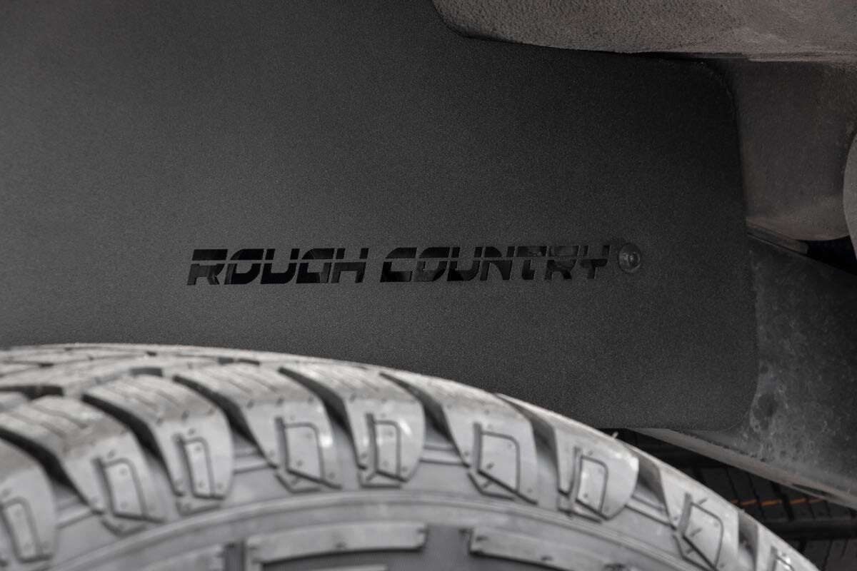 Rough Country Nissan Frontier Steel Rear Wheel Well Liners 05-19 Crew Cab Rough Country