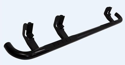 4000 Series SideSteps With Mounting Bracket Kit Powder Coat Black 2019-2026 Ram 1500 Go Rhino-2