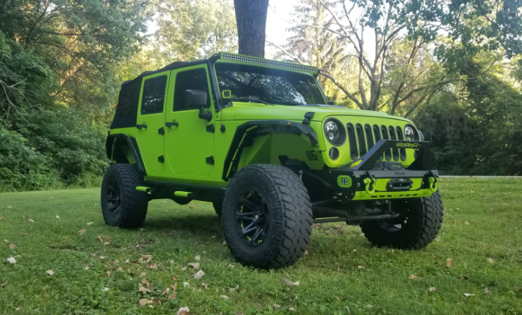 2007-2018 Jeep JK A-Pillar Light Bar Bracket Bodyguard Bumpers-6