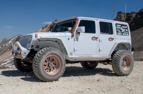 2007-2018 Jeep JK A-Pillar Light Bar Bracket Bodyguard Bumpers-1