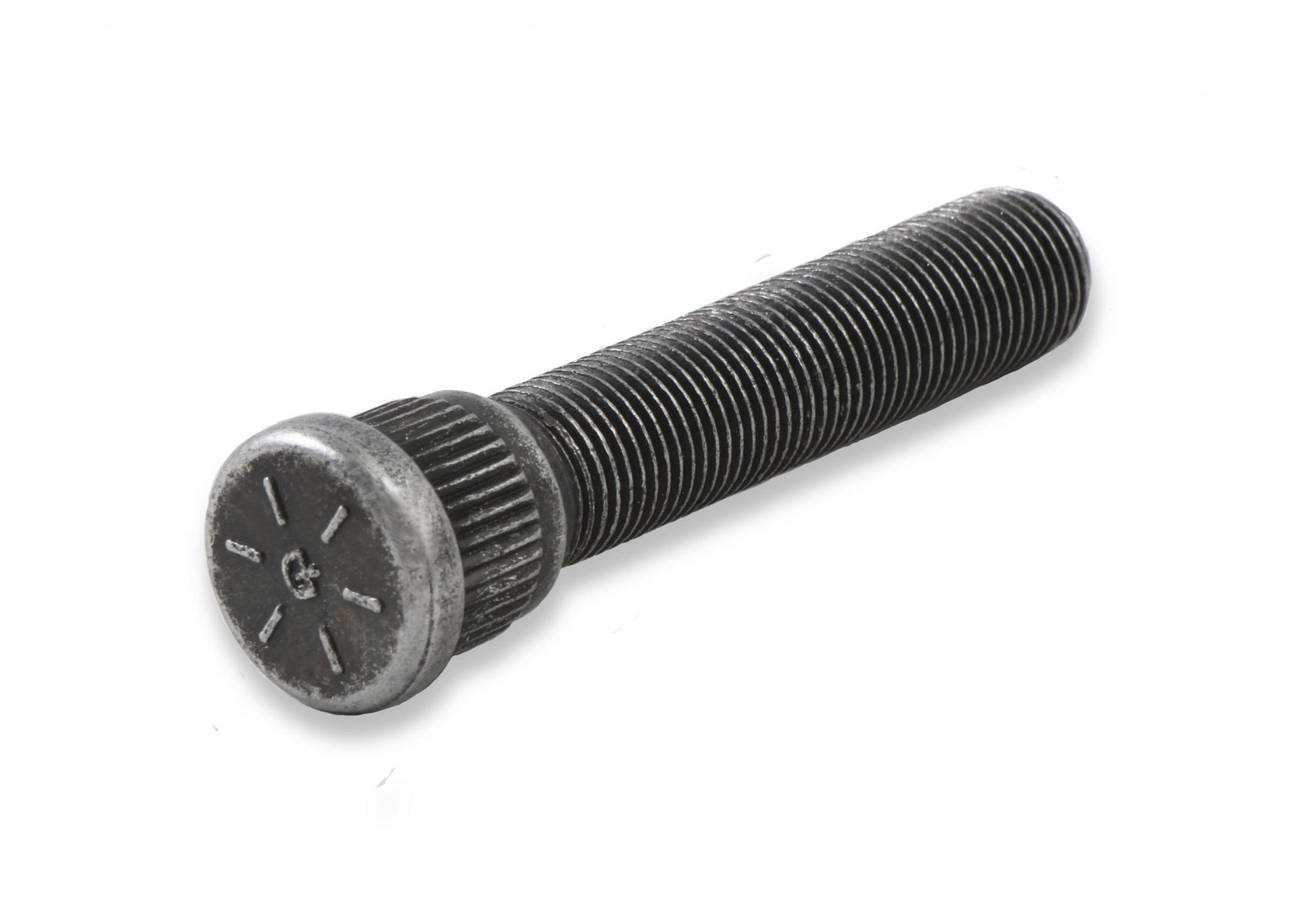 Competition Wheel Stud Set Press-In Style, 1/2-20 x 2-7/8 Inch Long, Stud Knurl Diameter .660 Inch (Hole Diameter .641 Inch). Grade-8 Steel with Black Oxide Finish. Set Of 10 Pieces Mr Gasket-3