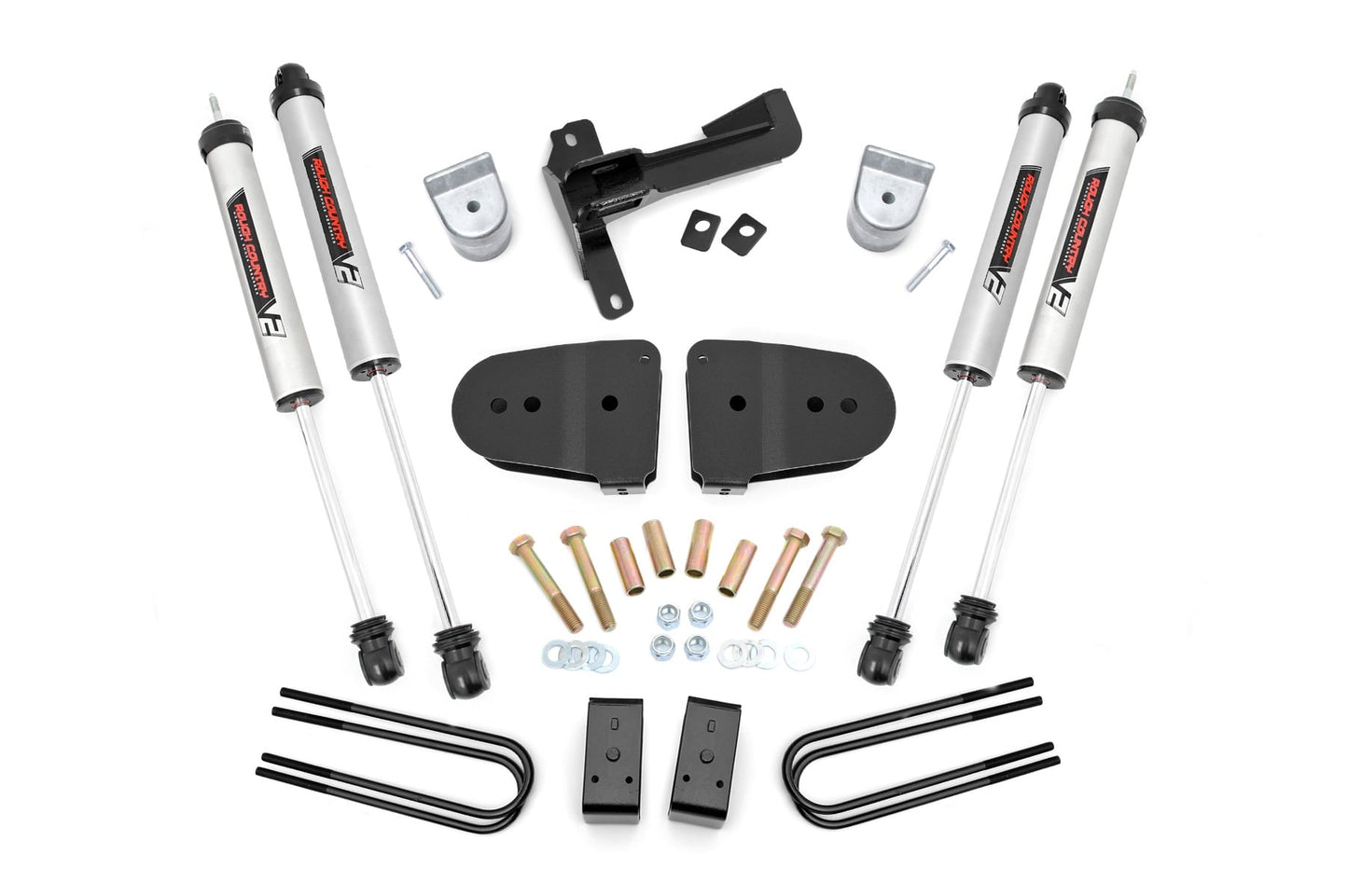 3 Inch Lift Kit V2 - Ford F-250 Super Duty 4WD (2023-2026) Rough Country