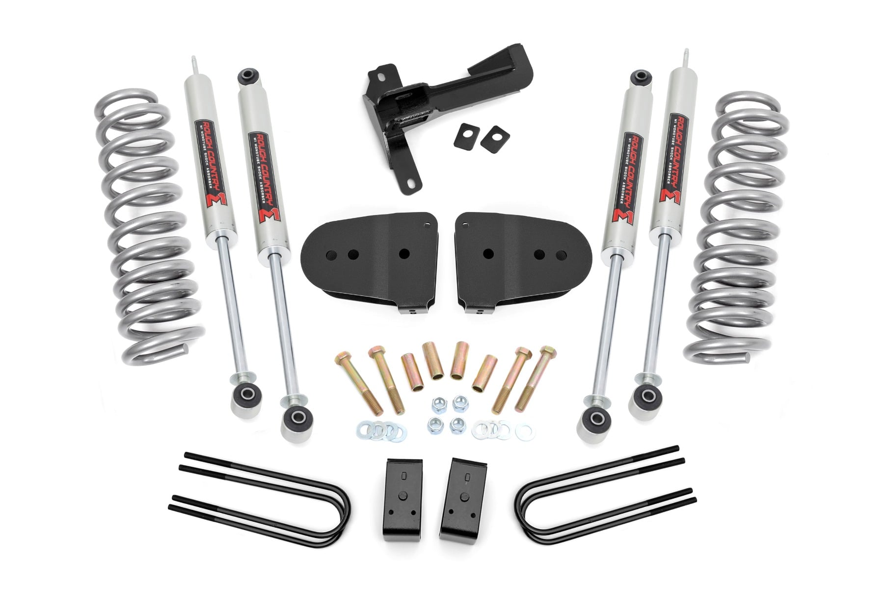 3 Inch Lift Kit M1 Front Diesel Coils Ford F-250 Super Duty 4WD (23-24) Rough Country