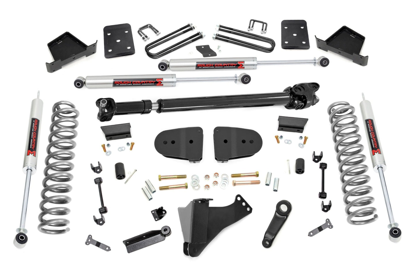 6 Inch Lift Kit Diesel No OVLD FR D/S M1 Ford F-250/F-350 Super Duty (23-25) Rough Country