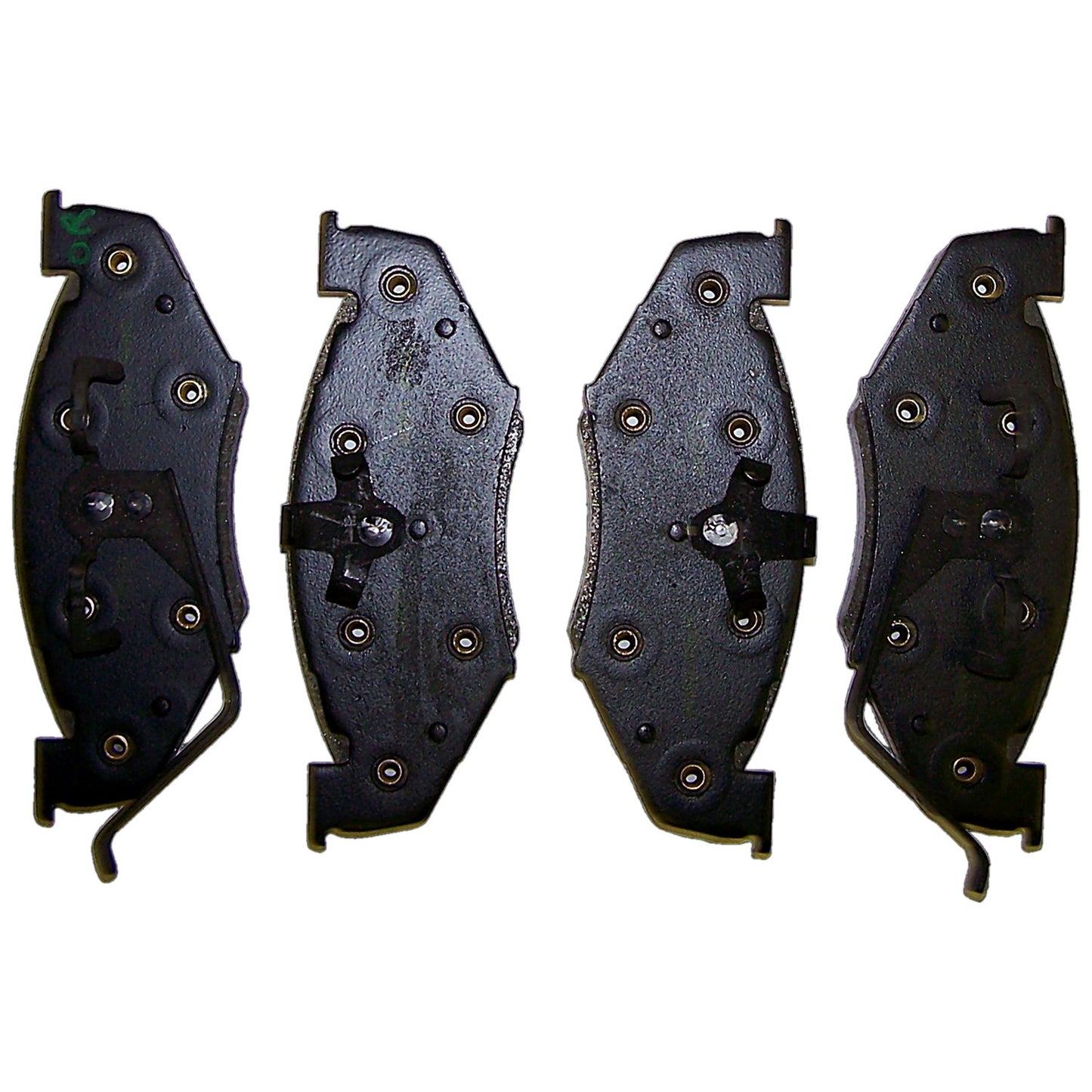 Front Brake Pad Set for 87-88 Dodge, Chrysler, Plymouth Minivans w/ 15 Inch Wheels Crown Automotive-1