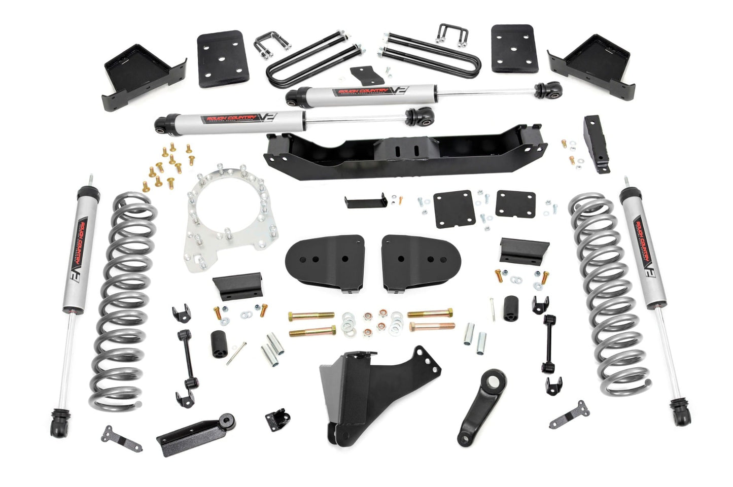 6 Inch Lift Kit Diesel OVLD V2 Ford F-250/F-350 Super Duty 4WD (23-25) Rough Country