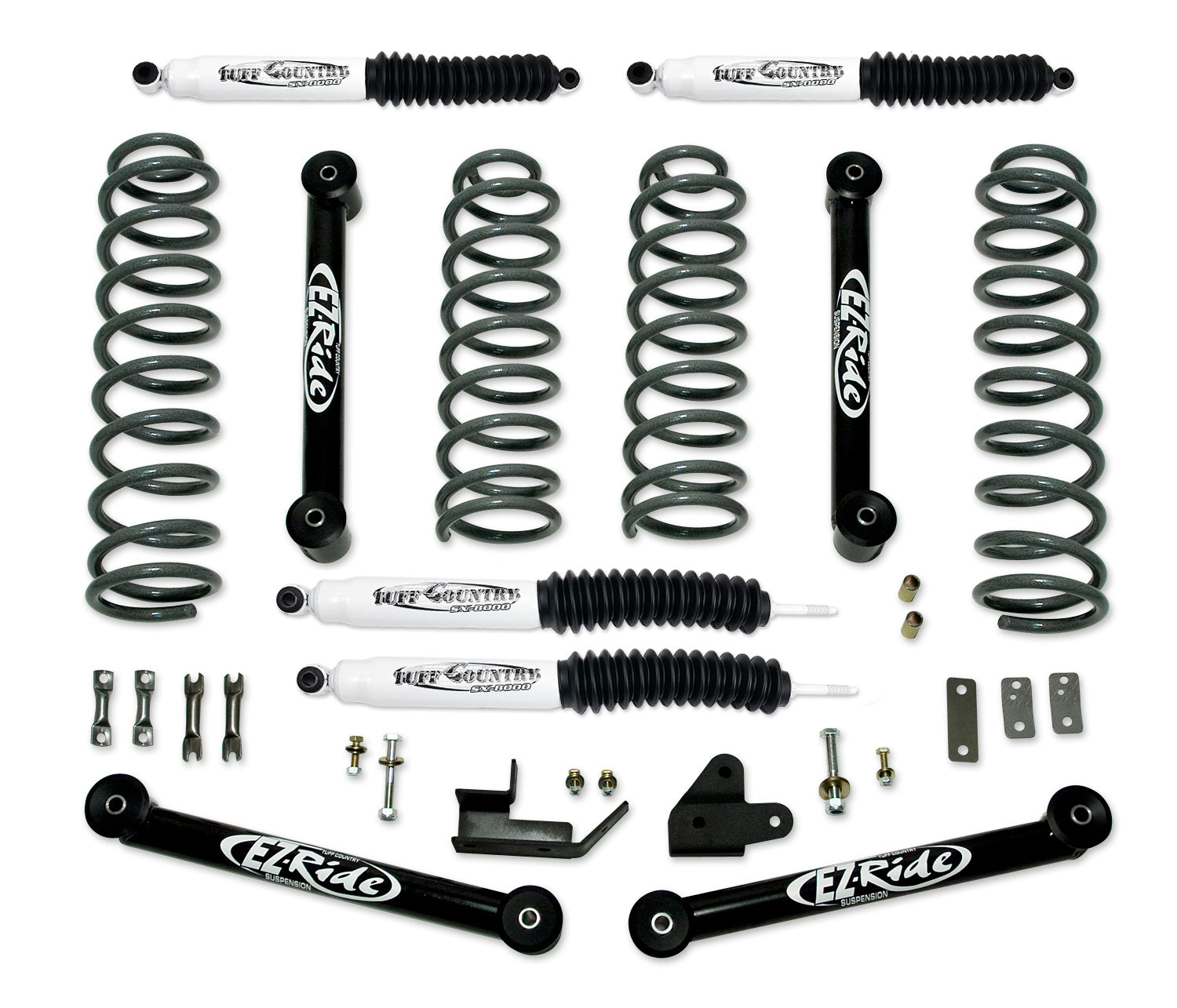 3.5 Inch Lift Kit 92-98 Jeep Grand Cherokee EZ-Ride Tuff Country
