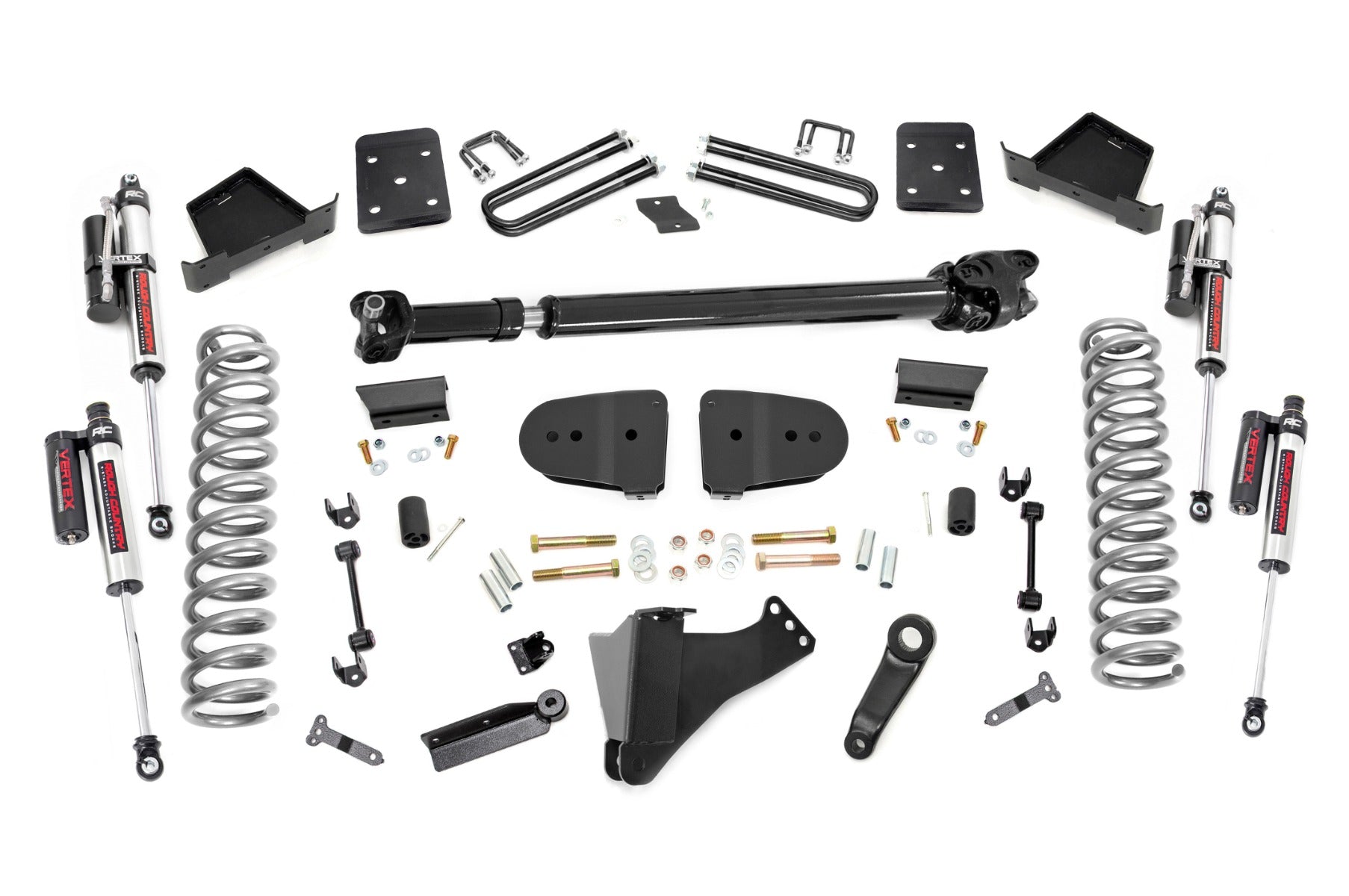 6 Inch Lift Kit No OVLDS D/S Vertex Ford F-250/F-350 Super Duty (23-26) Rough Country