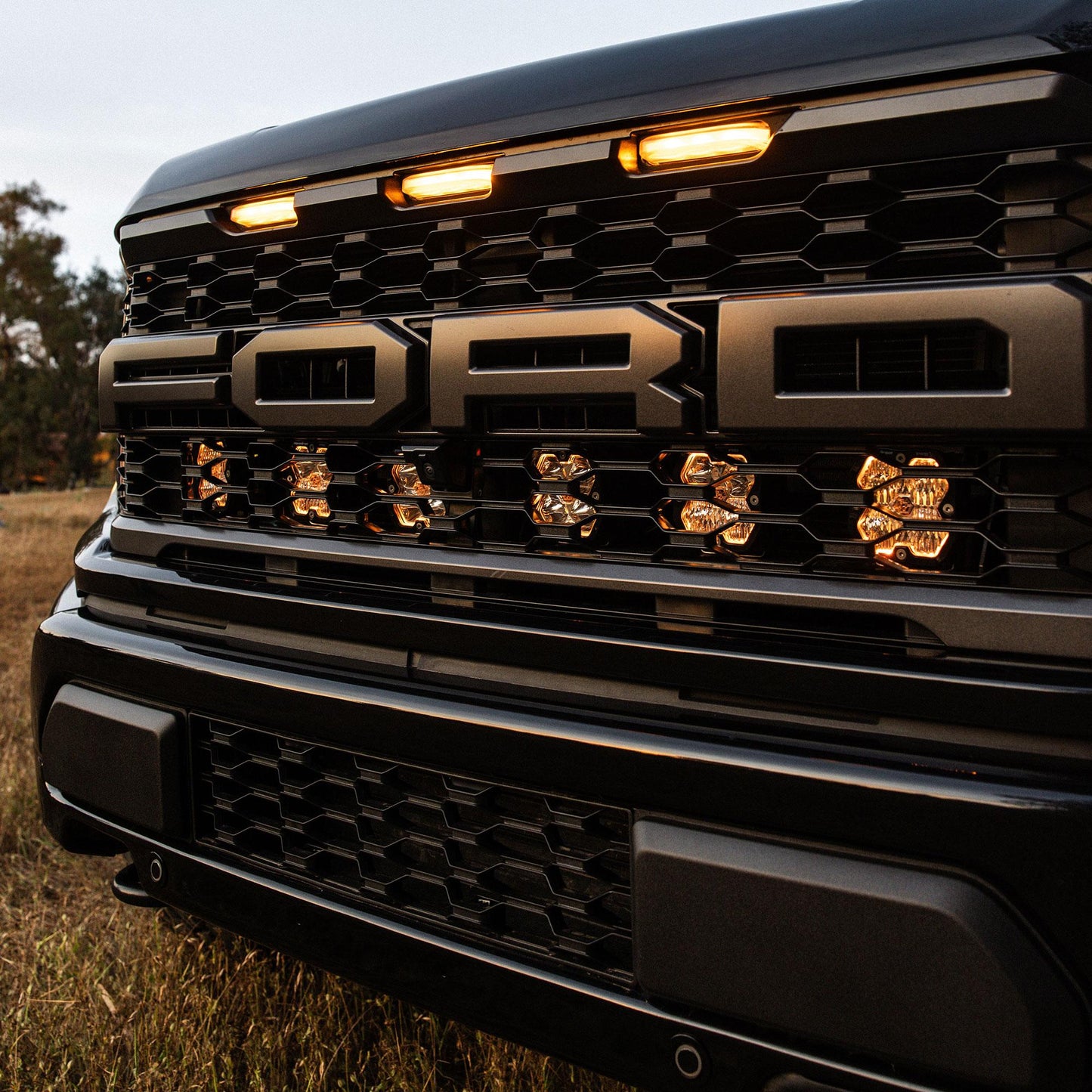 Squadron 2.0 Pro Behind-the-Grille Light Kit Ford 2021-26 F-150 Raptor, 2024-26 F-150 Raptor 37/R Baja Designs