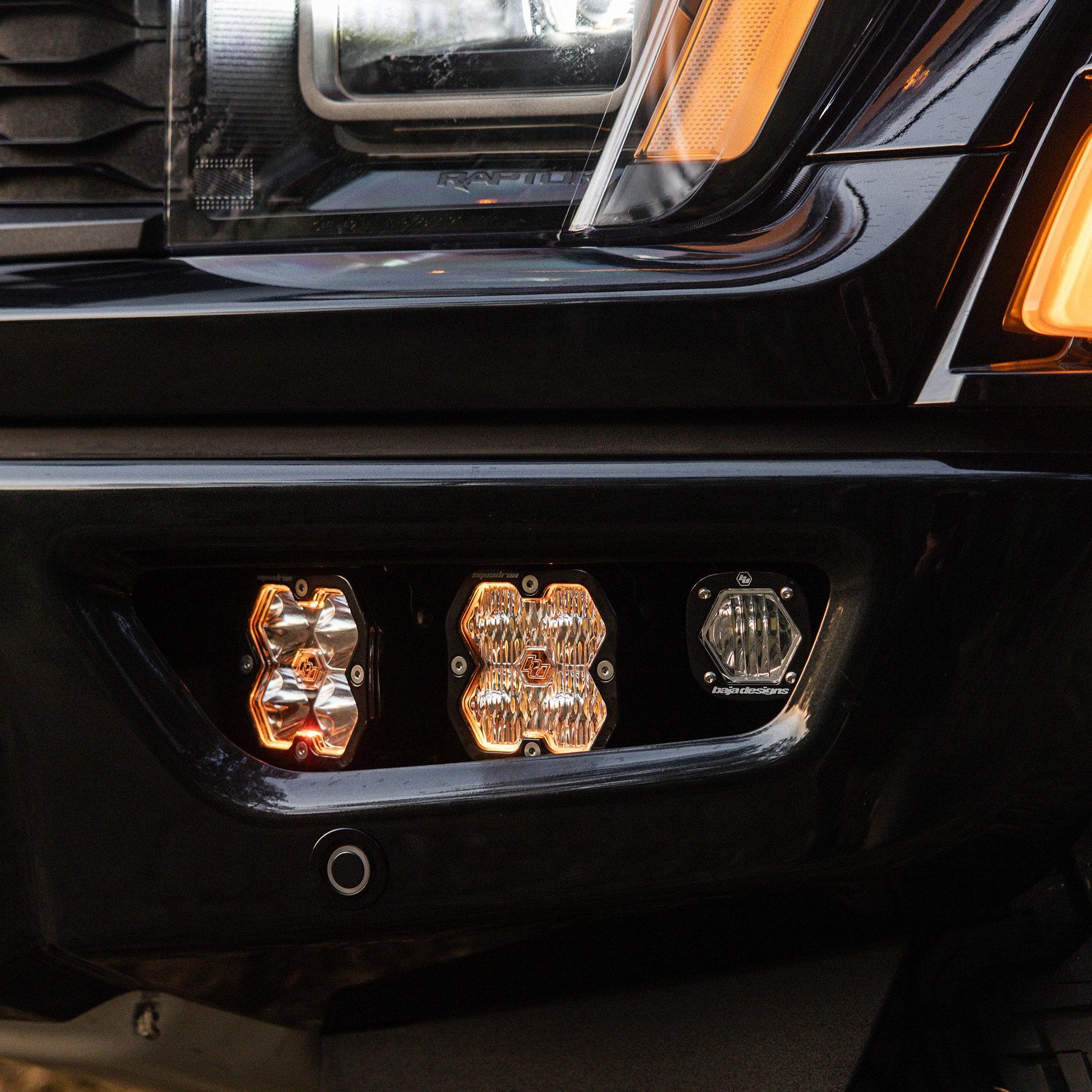 Squadron 2.0 Pro/S1 Fog Pocket Light Kit Ford 2021-26 F-150 Raptor Baja Designs-1