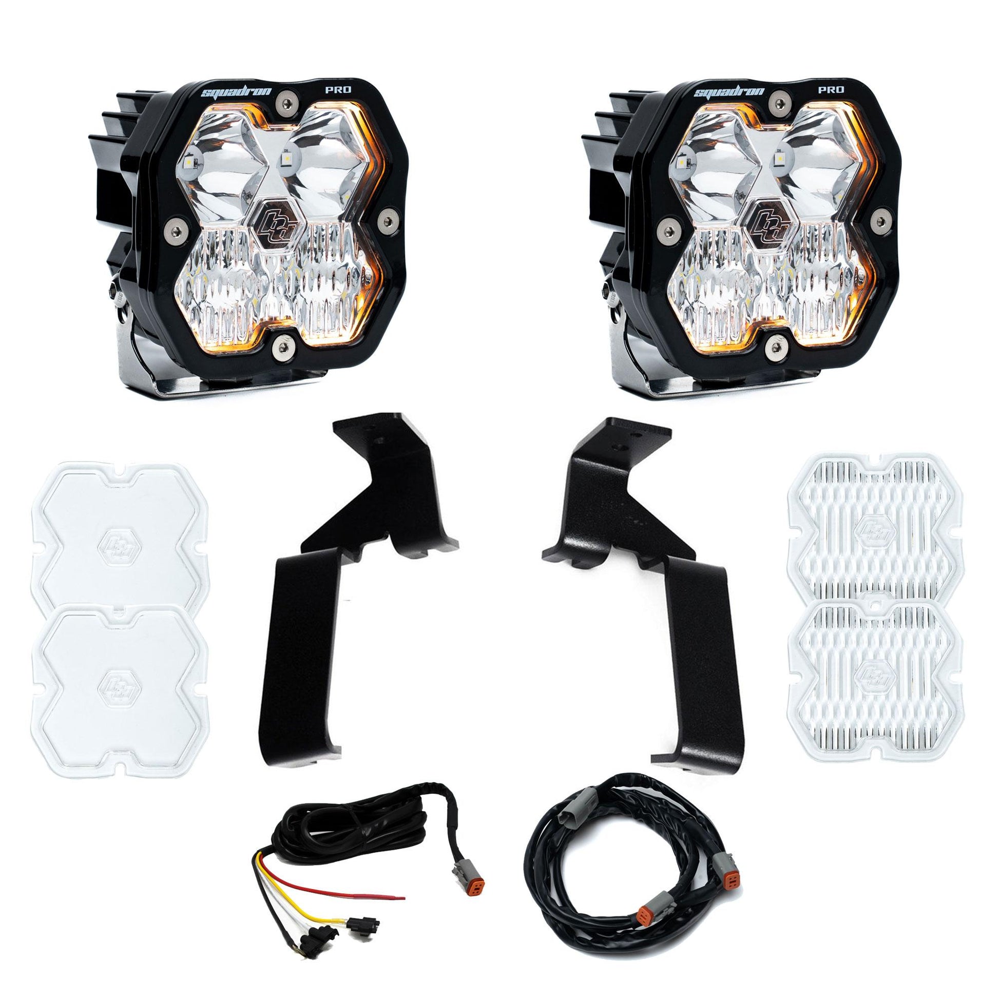 Squadron 2.0 Pro A-Pillar Light Kit Ford 2021-26 F-150 Raptor, 2024-26 F-150 Raptor 37/R Baja Designs