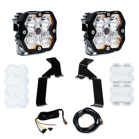 Squadron 2.0 Pro A-Pillar Light Kit Ford 2021-26 F-150 Raptor, 2024-26 F-150 Raptor 37/R Baja Designs