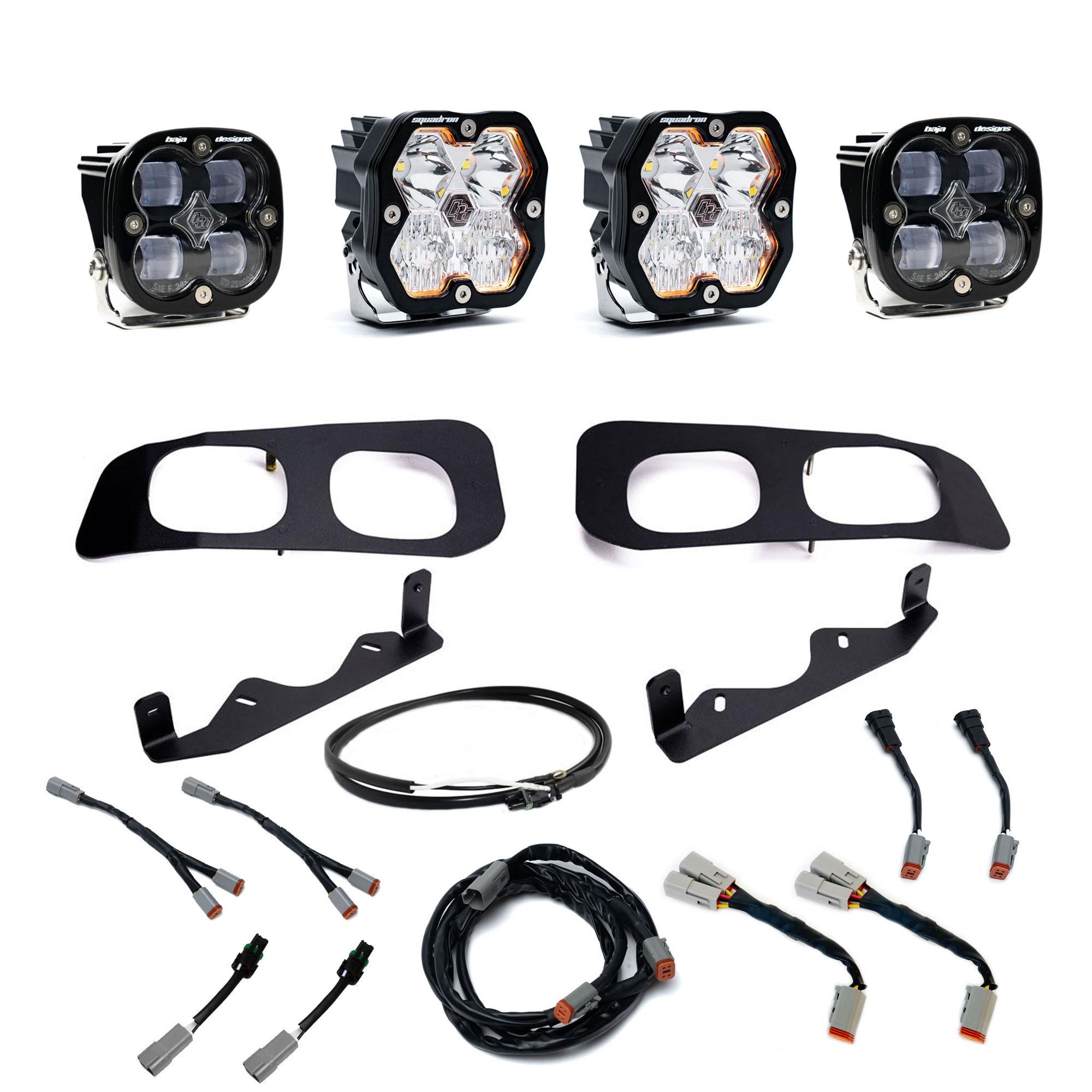 Squadron 2.0 Sport/Squadron Sae Dual Fog Pocket Light Kit Ford 2023-26 ...