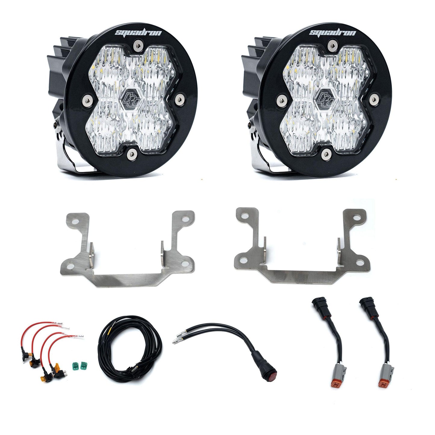 Squadron 2.0 Sport Fog Pocket Light Kit Ram 2019-25 2500/3500 Big Horn Baja Designs-1