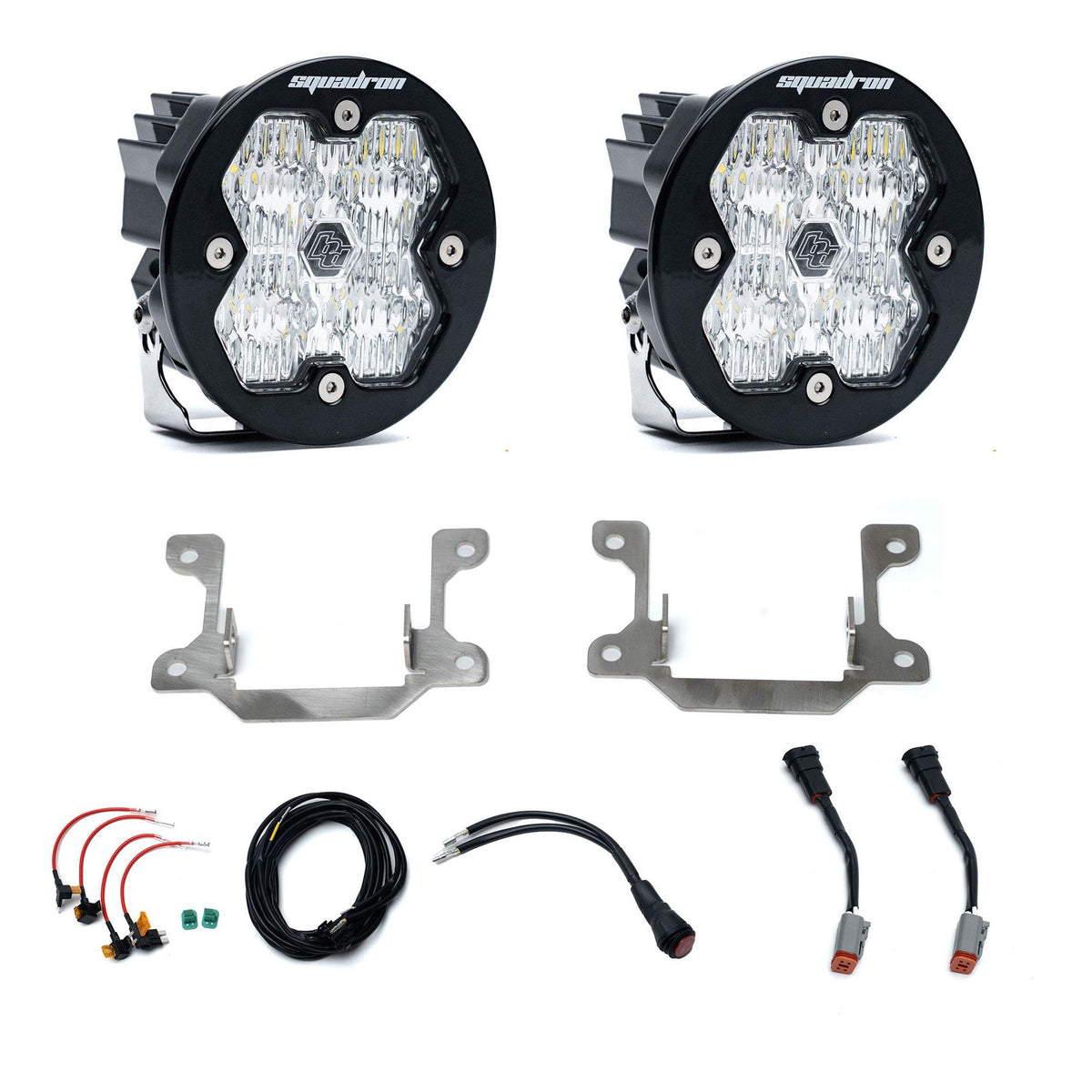 Squadron 2.0 Sport Fog Pocket Light Kit Ram 2019-25 2500/3500 Big Horn Baja Designs-1