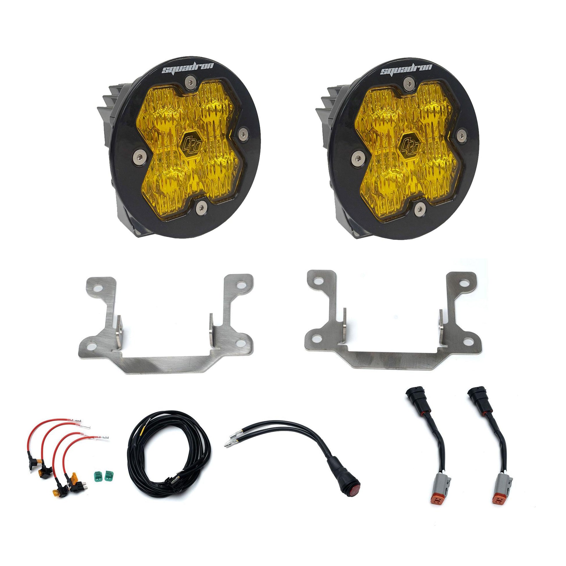 Squadron 2.0 Sport Fog Pocket Light Kit Ram 2019-25 2500/3500 Big Horn Baja Designs