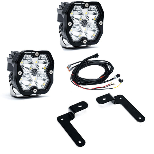 Squadron 2.0 Sport A-Pillar Light Kit Jeep 2018-26 Wrangler JL 2020-26 Gladiator JT Baja Designs-1