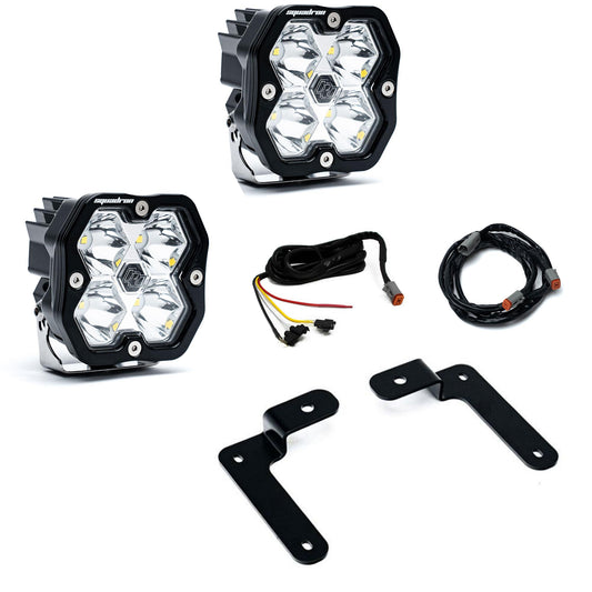 Squadron 2.0 Sport A-Pillar Light Kit Jeep 2018-26 Wrangler JL 2020-26 Gladiator JT Baja Designs