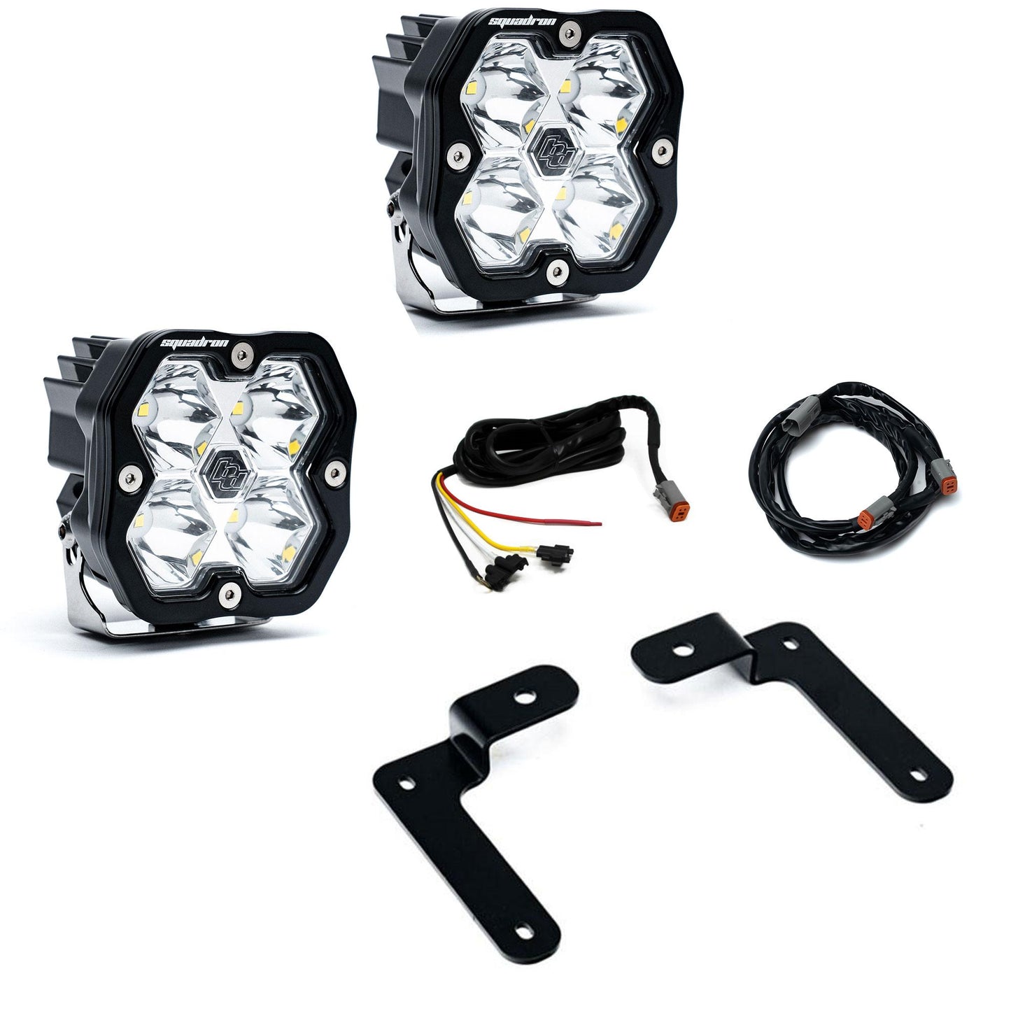 Squadron 2.0 Sport A-Pillar Light Kit Jeep 2018-26 Wrangler JL 2020-26 Gladiator JT Baja Designs