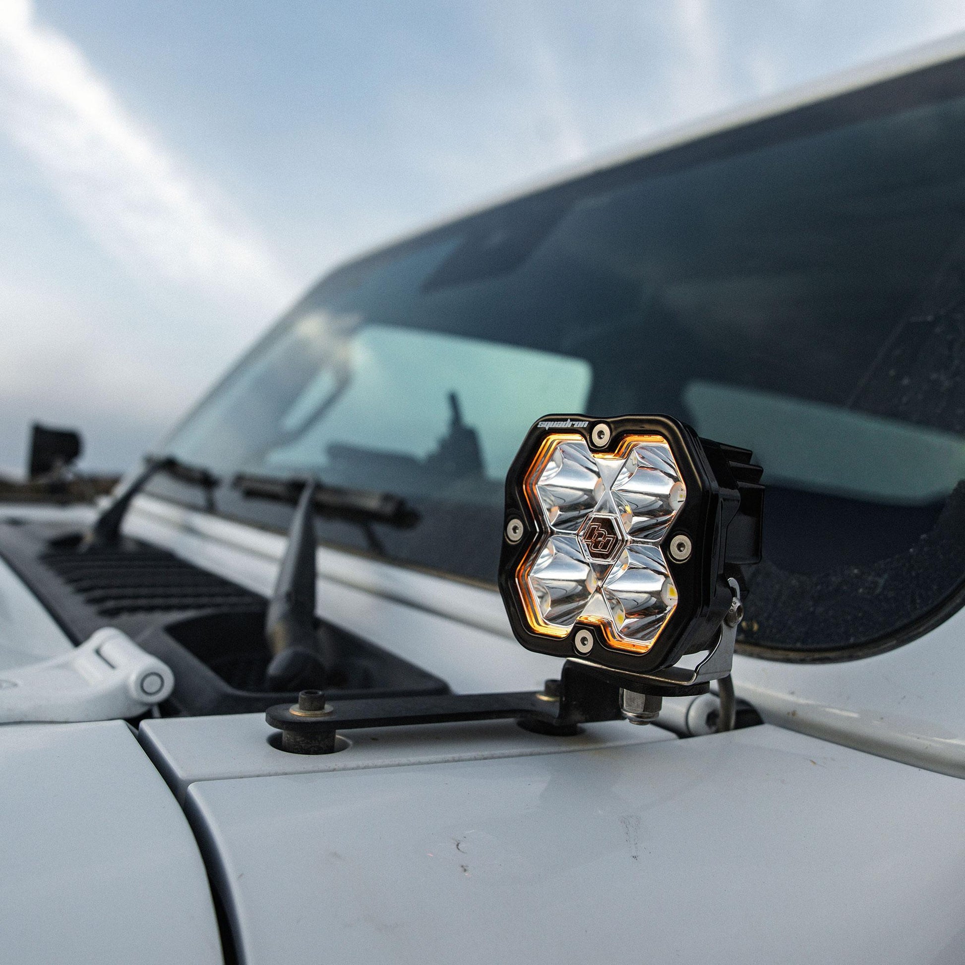 Squadron 2.0 Sport A-Pillar Light Kit Jeep 2018-26 Wrangler JL 2020-26 Gladiator JT Baja Designs-2