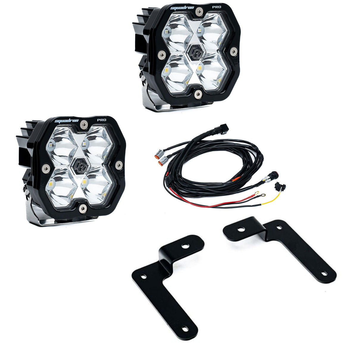 Squadron 2.0 Pro A-Pillar Light Kit Jeep 2018-26 Wrangler JL 2020-26 Gladiator JT Baja Designs-1