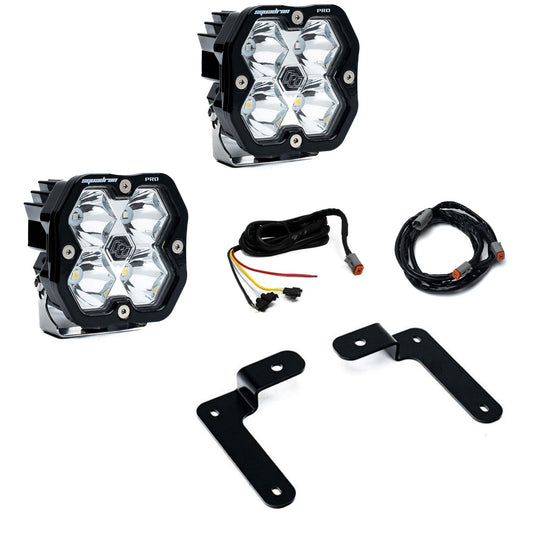 Squadron 2.0 Pro A-Pillar Light Kit Jeep 2018-26 Wrangler JL 2020-26 Gladiator JT Baja Designs