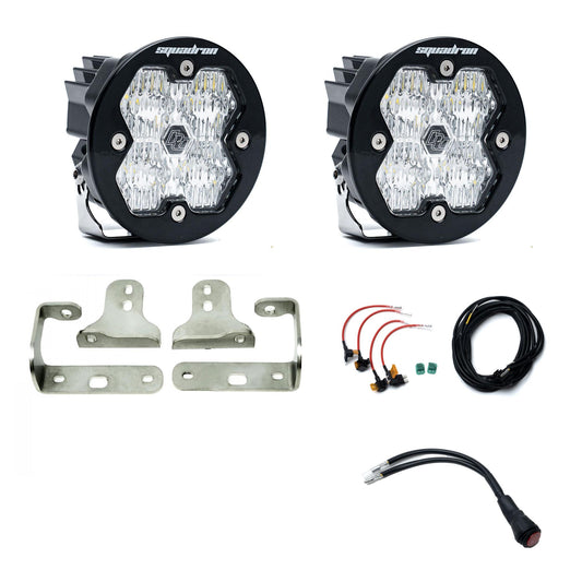 Squadron-R 2.0 Sport Fog Pocket Light Kit Jeep 2018-26 Wrangler JL 2020-26 Gladiator JT Baja Designs