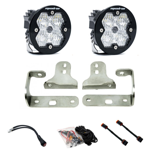 Squadron-R 2.0 Sport Fog Pocket Light Kit Jeep 2018-26 Wrangler JL 2020-26 Gladiator JT Baja Designs-1