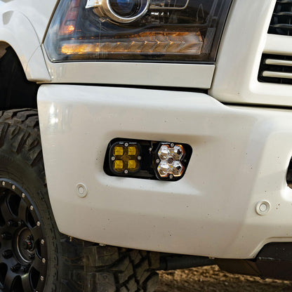 Squadron 2.0 Sport/Squadron Sae Dual Fog Pocket Light Kit Ram 2009-12 1500 2010-18 2500/3500 Baja Designs-3