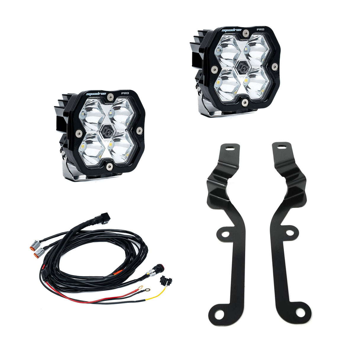 Squadron 2.0 Pro A-Pillar Light Kit Chevy 2019-24 Silverado 1500 Baja Designs