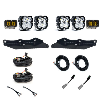 Squadron 2.0 Sport/S2 Sae Sportman Fog Pocket Light Kit Ford 2017-20 F-150 Raptor Baja Designs-1