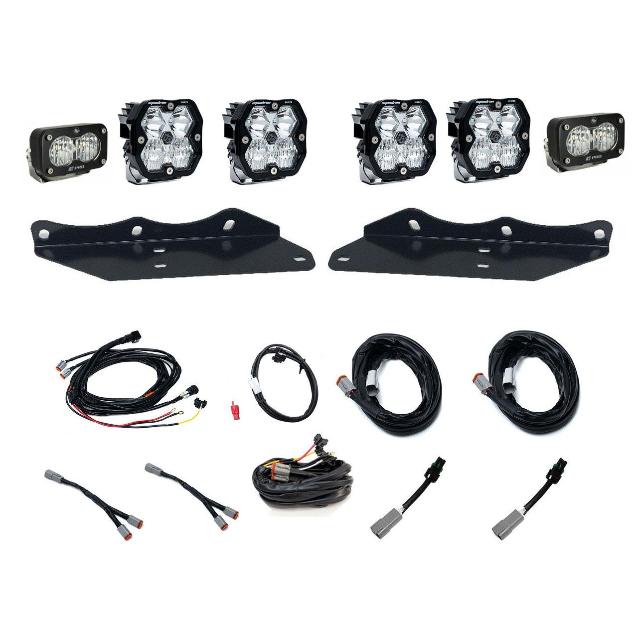 Squadron 2.0 Pro/Squadron Racer/S2 Pro Unlimited Fog Pocket Light Kit Ford 2017-20 F-150 Raptor Baja Designs