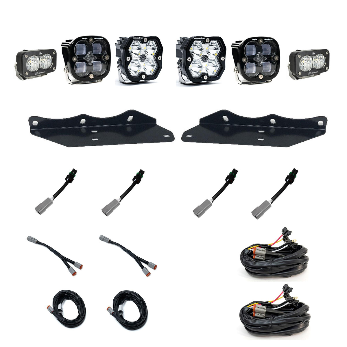 Squadron 2.0 Sport/Squadron Sae/S2 Sport Fog Pocket Light Kit Ford 2017-20 F-150 Raptor Baja Designs-1