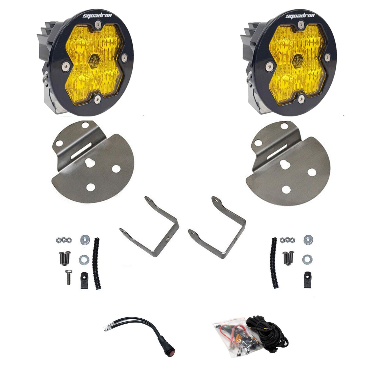 Squadron-R 2.0 Sport Fog Pocket Light Kit 2015-19 Colorado/Canyon/Silverado/Sierra/2500HD/3500HD Baja Designs-1